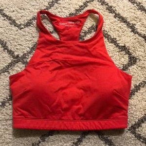 Outdoor Voices Tech Sweat Cropped Sports Bra